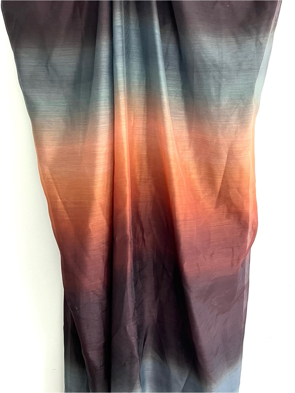 BANANA REPUBLIC Block Multicolor Haltered Sleeveless Cocktail Maxi Dress Sz 12 - Picture 5 of 16